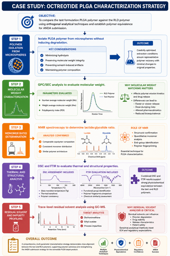 Case Study Octreotide PLGA Characterization Strategy