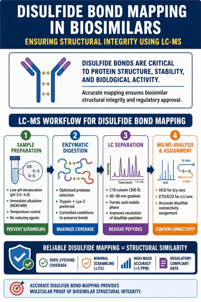 Disulfide Bond Mapping in Biosimilars