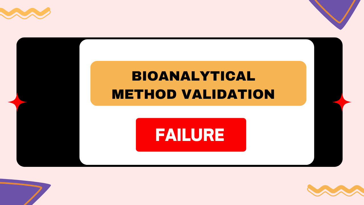 Bioanalytical Method Validation Failure