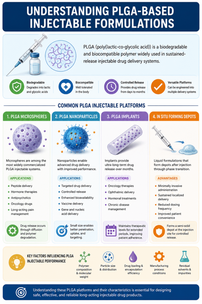 Understanding PLGA-Based Injectable Formulations