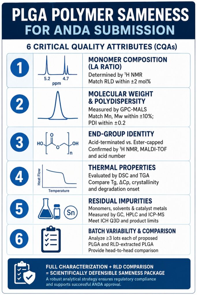 PLGA Polymer Sameness for ANDA