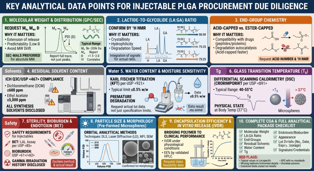 Analytical Data Request When Buying PLGA for Injectable Use Analytical Data Request When Buying PLGA for Injectable Use
