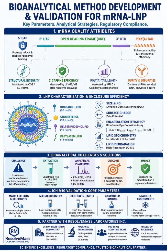 Bioanalytical Method Development for mRNA Therapeutics