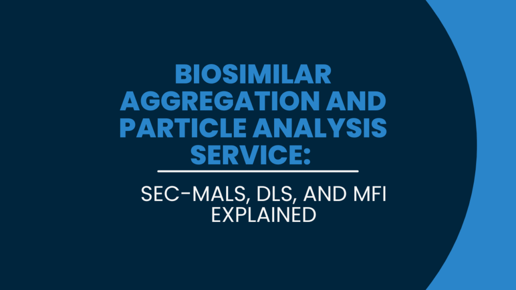 Biosimilar Aggregation and Particle Analysis Service: SEC-MALS, DLS, and MFI Explained