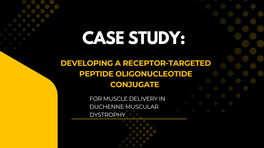 Case Study: Developing a Receptor-Targeted Peptide Oligonucleotide Conjugate for Muscle Delivery in Duchenne Muscular Dystrophy