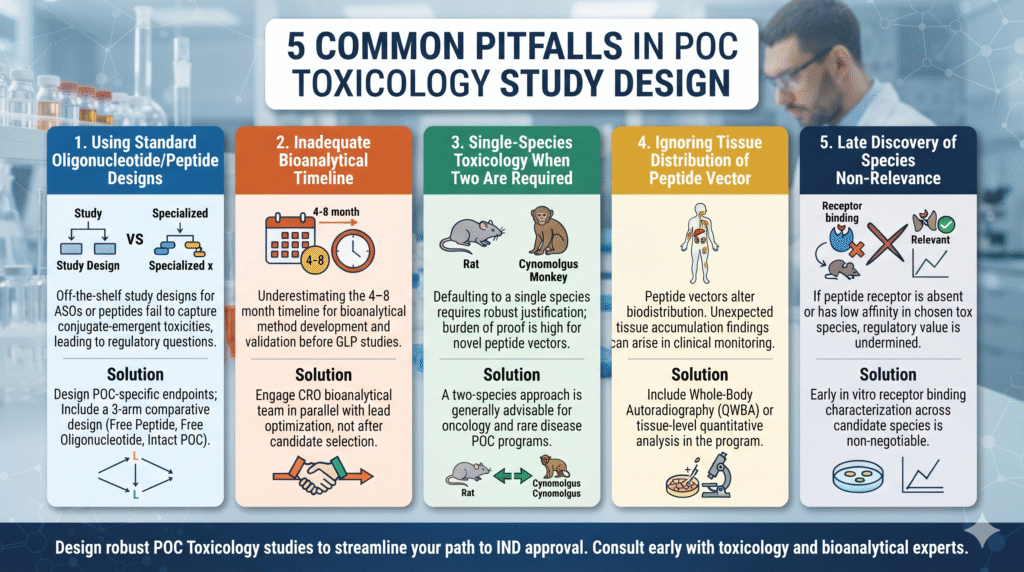 Common Pitfalls in POC Toxicology Study Design — and How to Avoid Them Common Pitfalls in POC Toxicology Study Design — and How to Avoid Them