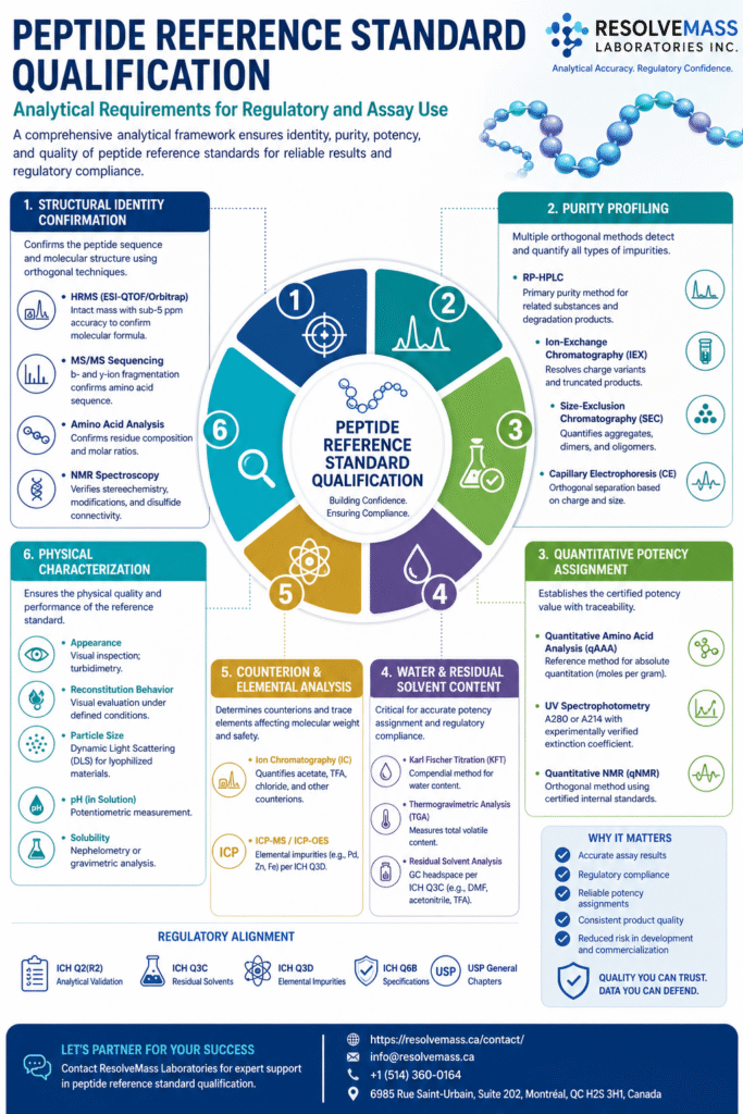 Core Analytical Requirements for Peptide Reference Standard Qualification Core Analytical Requirements for Peptide Reference Standard Qualification