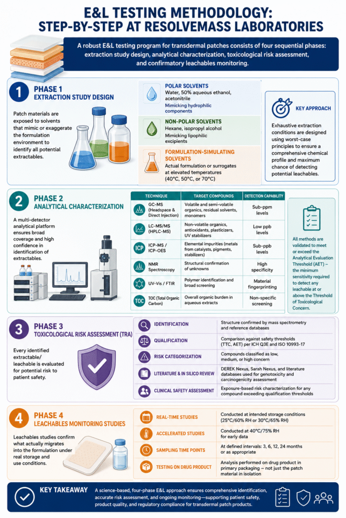 E&L Testing Methodology Step-by-Step at ResolveMass Laboratories E&L Testing Methodology Step-by-Step at ResolveMass Laboratories