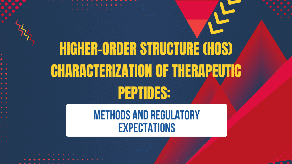 Higher-Order Structure (HOS) Characterization of Therapeutic Peptides: Methods and Regulatory Expectations