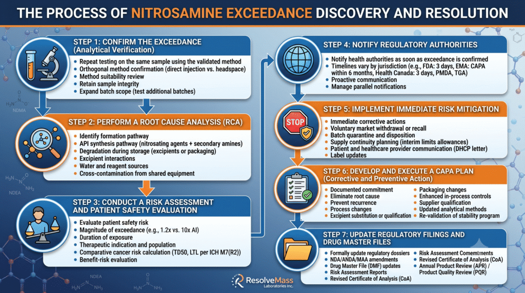 How Is a Nitrosamine Exceedance Discovered