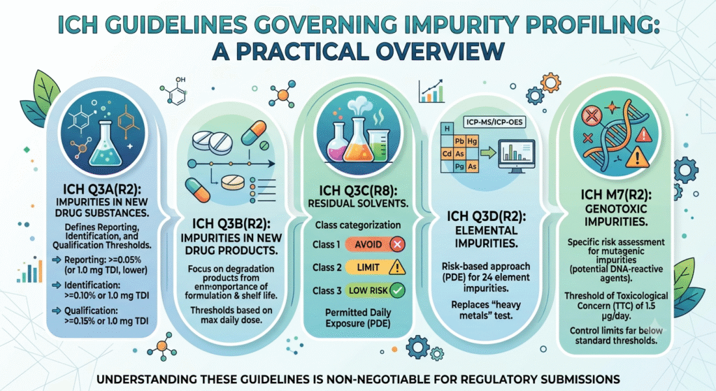 ICH Guidelines Governing Impurity Profiling A Practical Overview