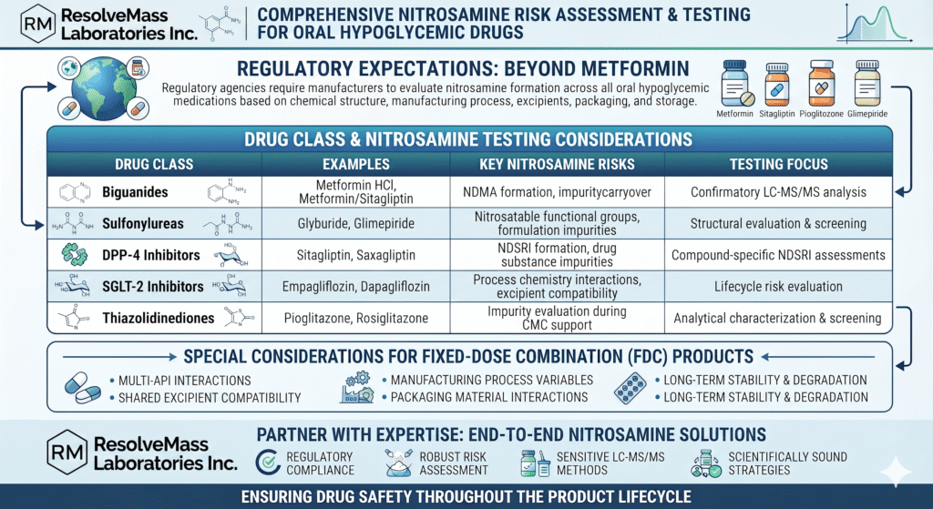 Nitrosamine Testing Beyond Metformin The Full Oral Hypoglycemic Drug Class