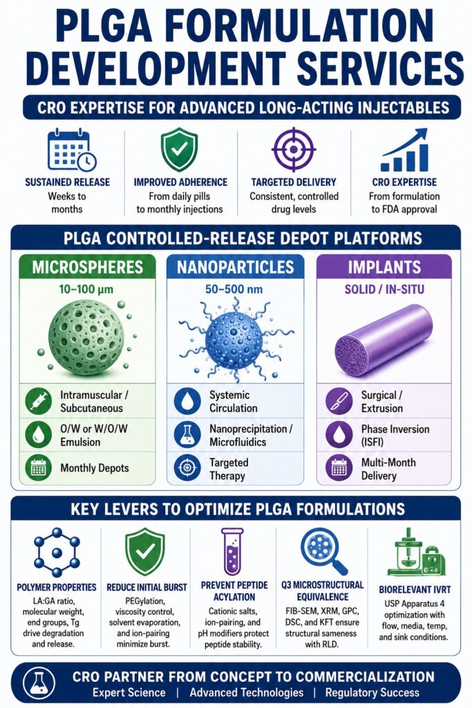 PLGA Formulation Development Services