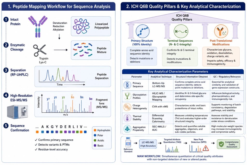 Peptide Mapping and Sequence Analysis Services for Biosimilars