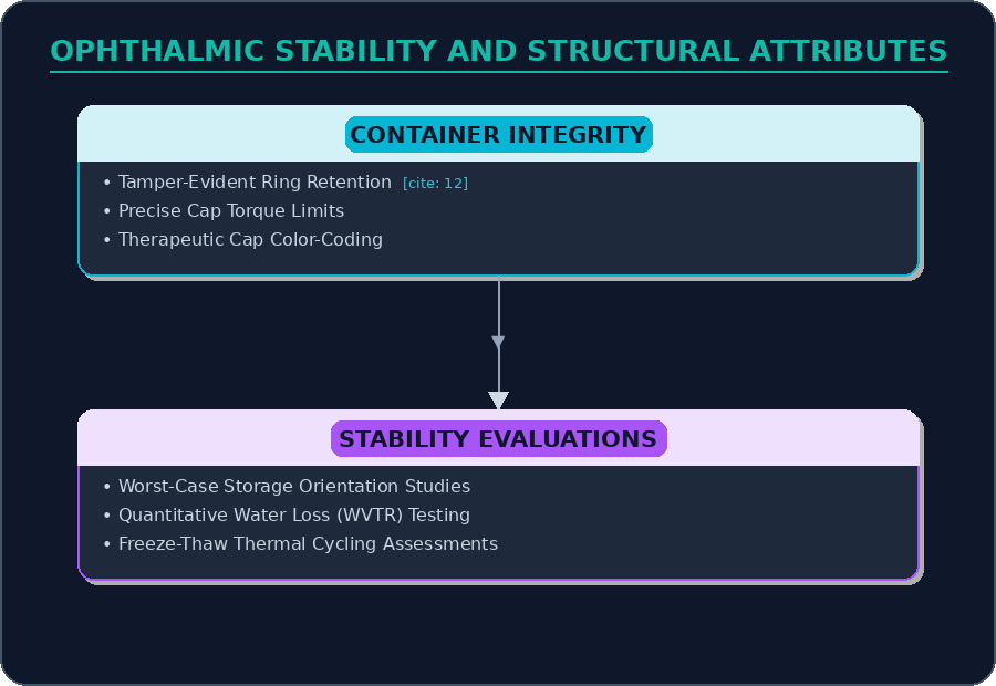 Ophthalmic Stability and Structural Attributes