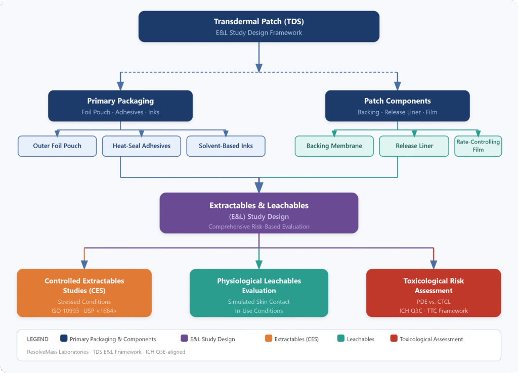 Extractables & Leachables (E&L) Testing for Transdermal Drug Delivery Systems