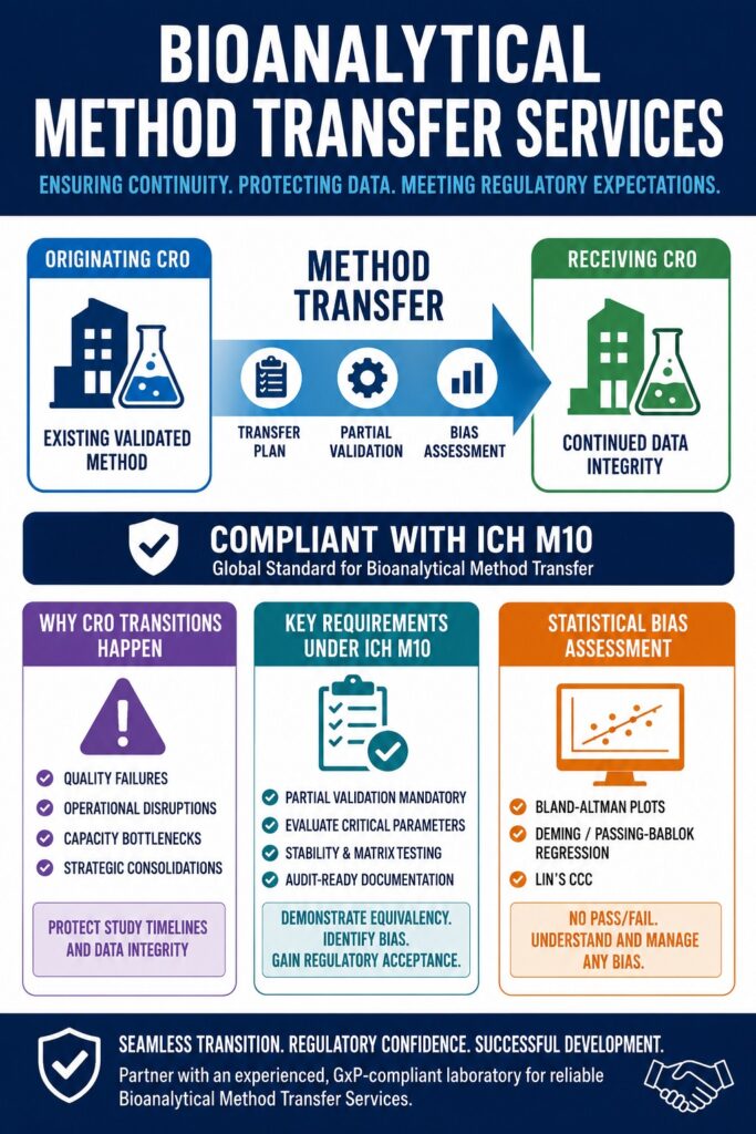 Bioanalytical Method Transfer Services