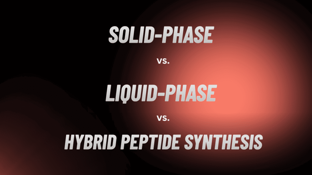 Solid-Phase vs Liquid-Phase vs Hybrid Peptide Synthesis