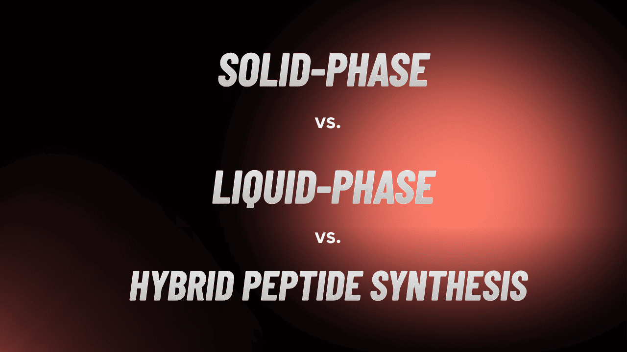 Solid-Phase vs Liquid-Phase vs Hybrid Peptide Synthesis