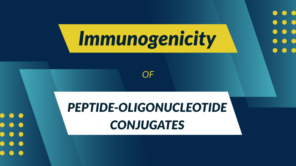 Immunogenicity of Peptide-Oligonucleotide Conjugates