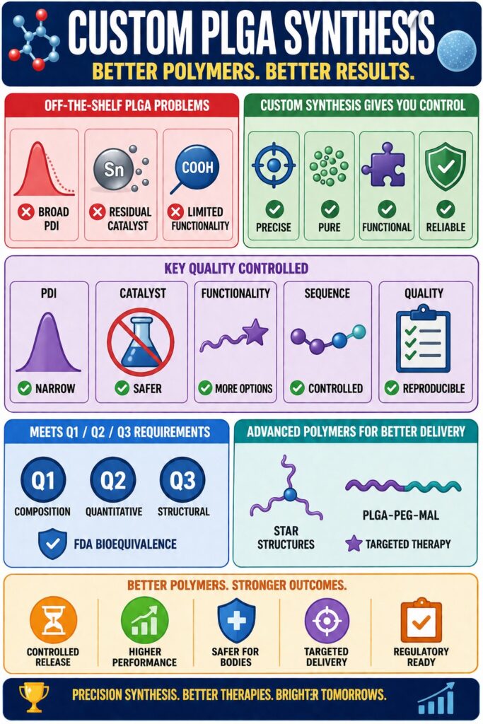 Custom PLGA Synthesis Services