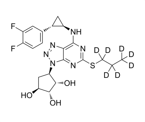 Desethoxyhydroxy Ticagrelor-D7