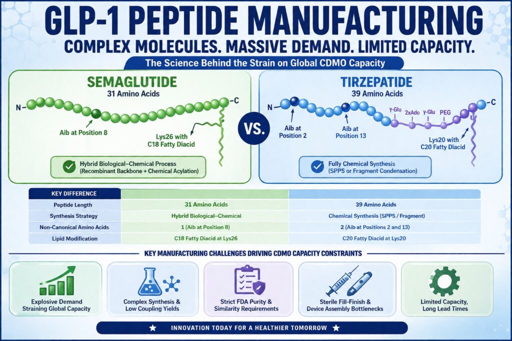 GLP-1 Peptide Manufacturing