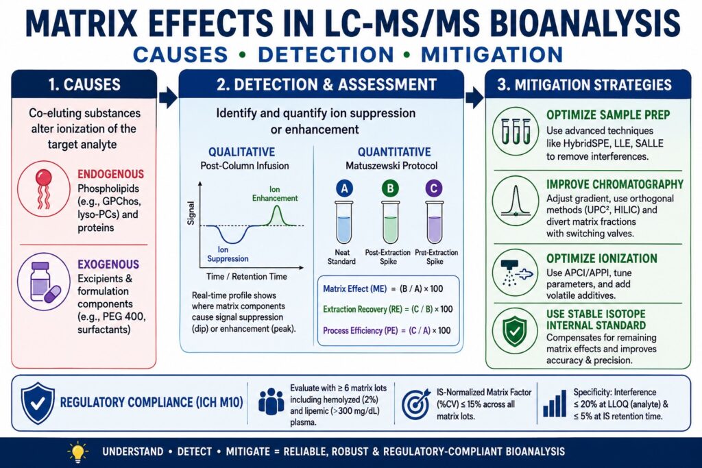 Matrix Effects in LC-MS/MS Bioanalysis