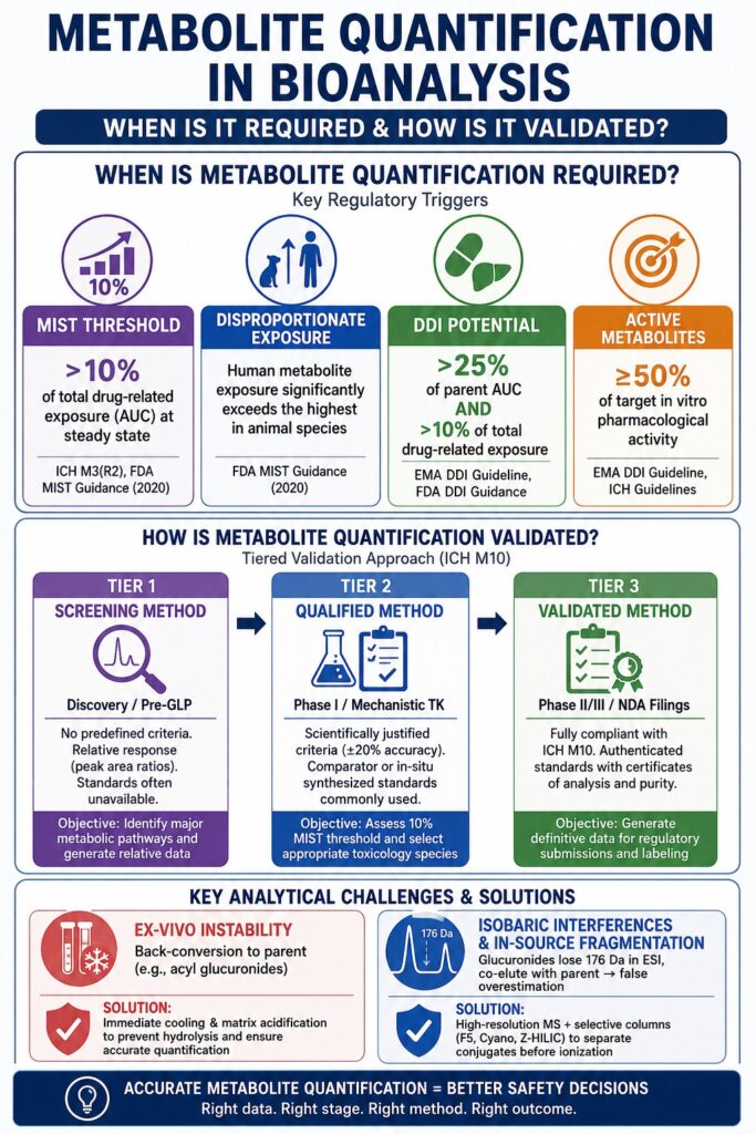 Metabolite Quantification in Bioanalysis