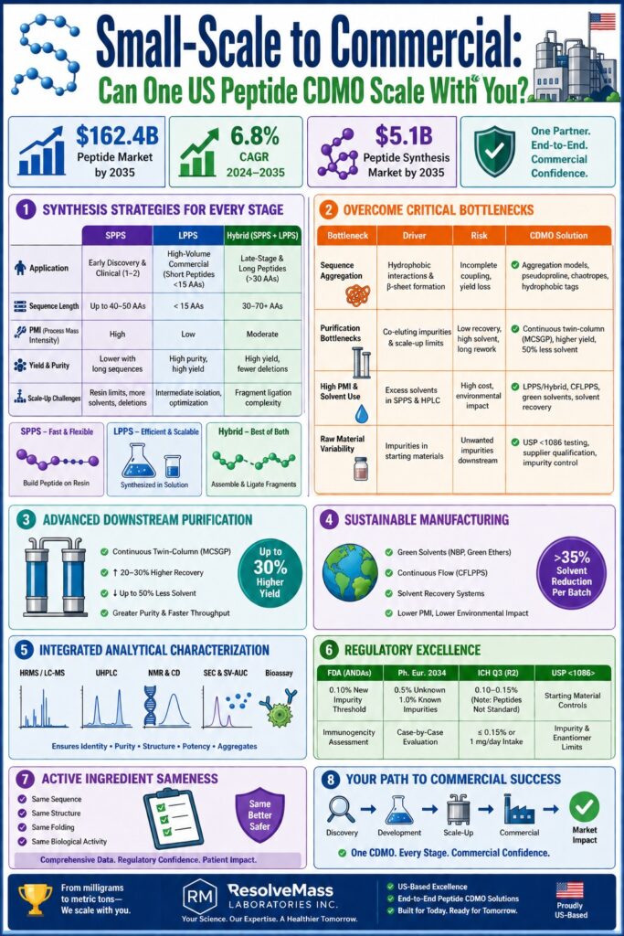 Peptide CDMO Scale-up Services