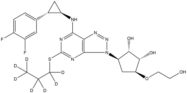 Ticagrelor-d7 CAS 1265911-55-4 Ticagrelor-d7 | CAS 1265911-55-4