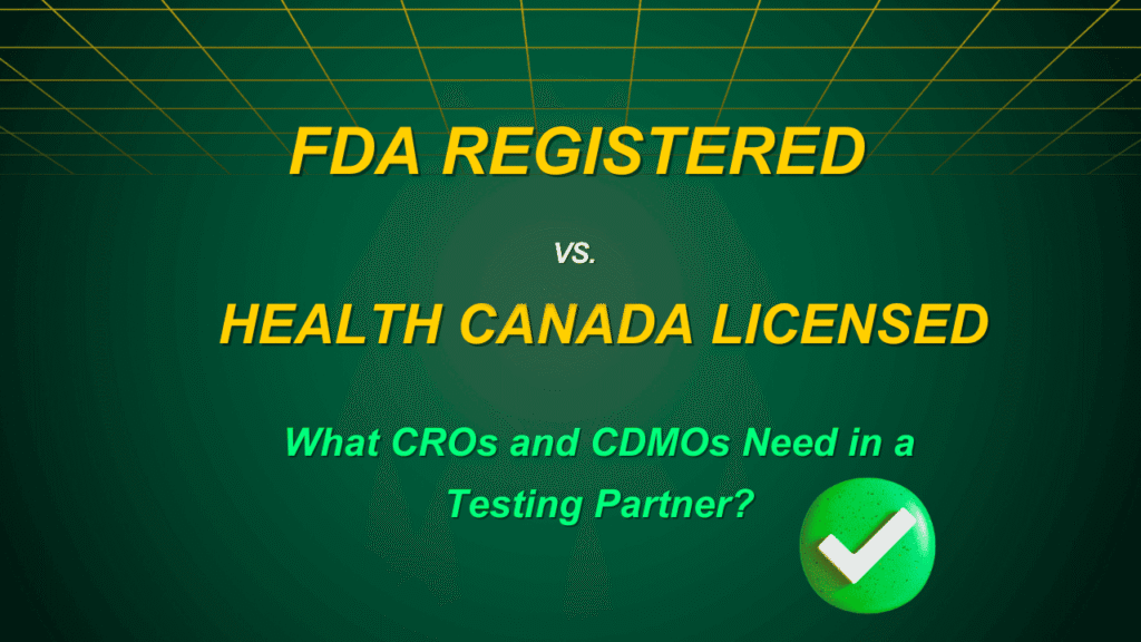 FDA Registered vs. Health Canada Licensed