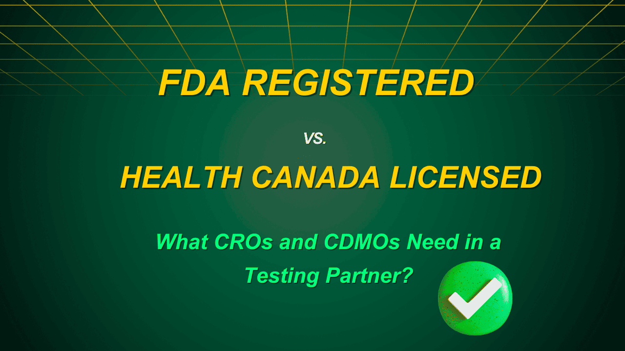 FDA Registered vs. Health Canada Licensed