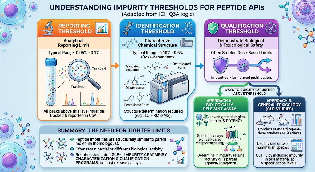 What Impurity Thresholds Apply to Peptide APIs?