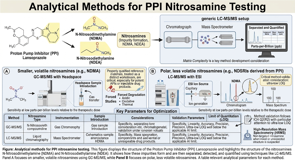 Analytical Methods for PPI Nitrosamine Testing