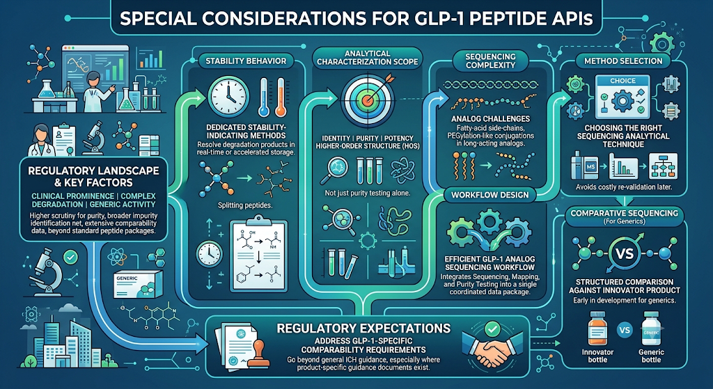 Special Considerations for GLP-1 Peptide APIs