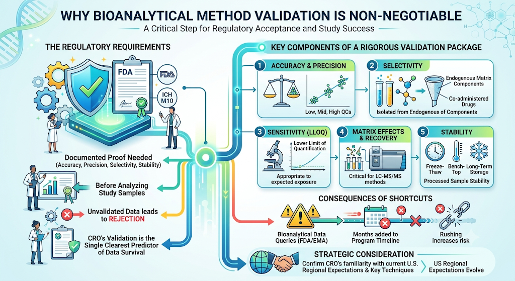 Why Bioanalytical Method Validation Is Non-Negotiable