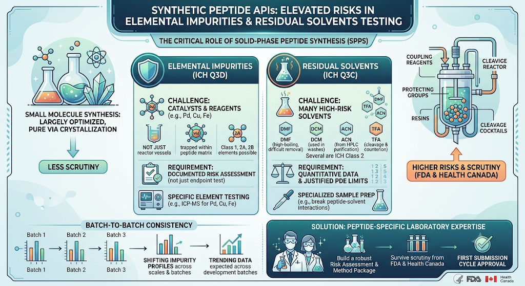 What Changes When the API Is a Synthetic Peptide