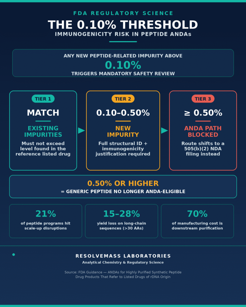 The FDA 0.10% Impurity Threshold and Immunogenicity Risk