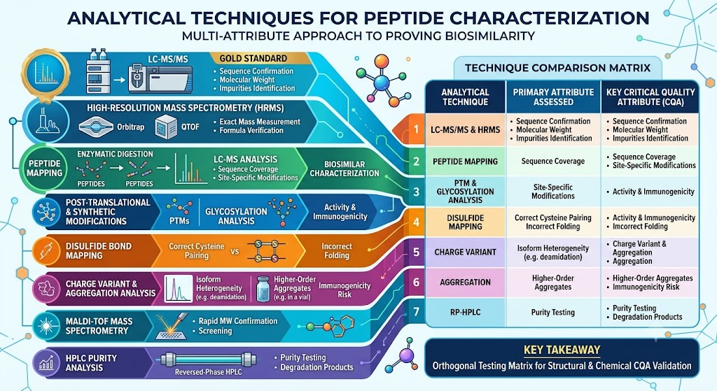 What Analytical Techniques Are Used in Peptide Characterization?