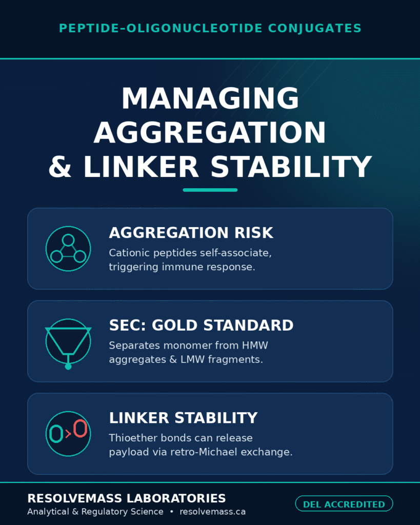 Managing Aggregation and Linker Stability