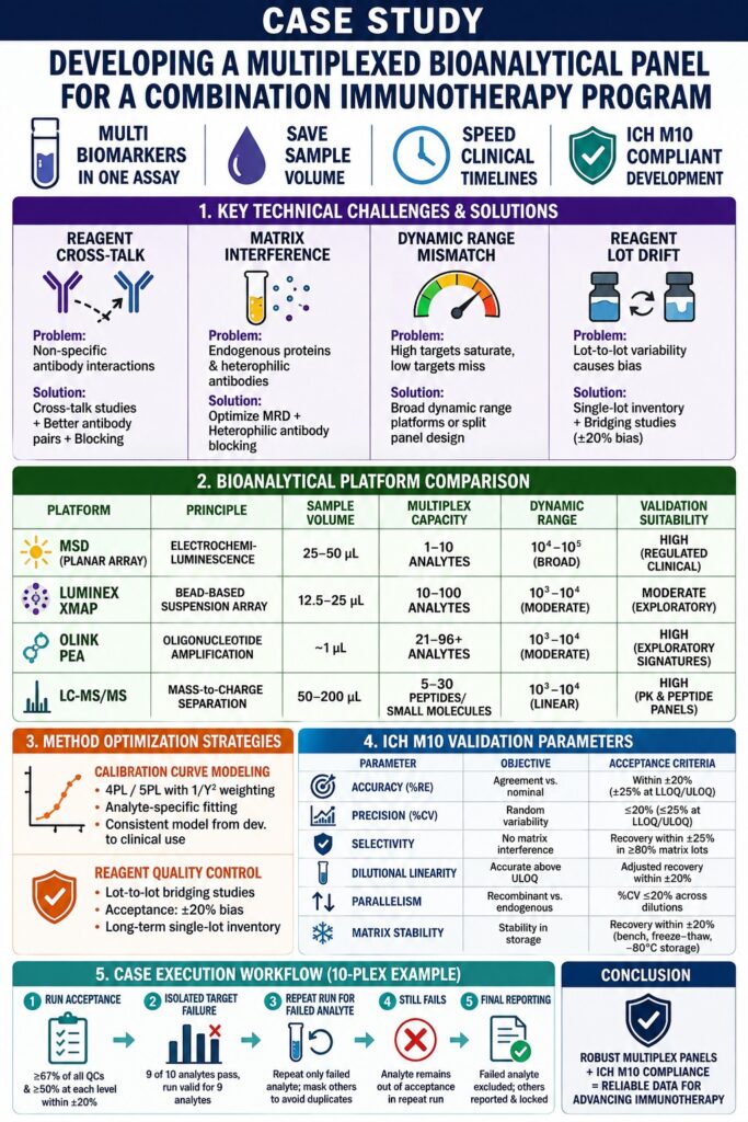 Developing a Multiplexed Bioanalytical Panel