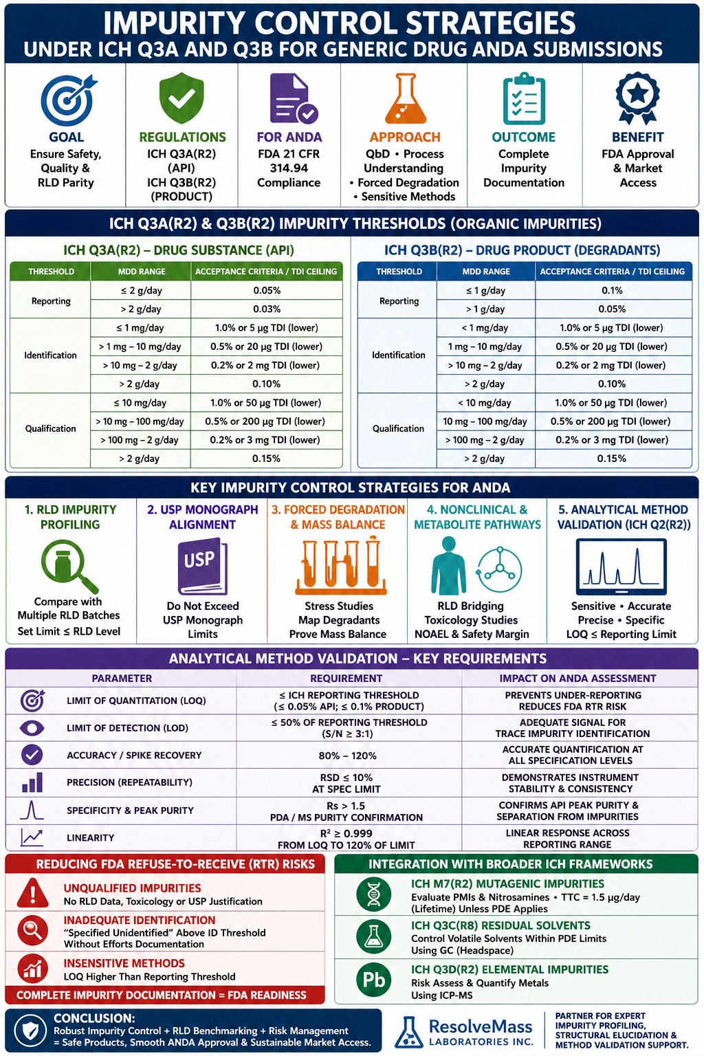 Impurity Control Strategies Under ICH Q3A