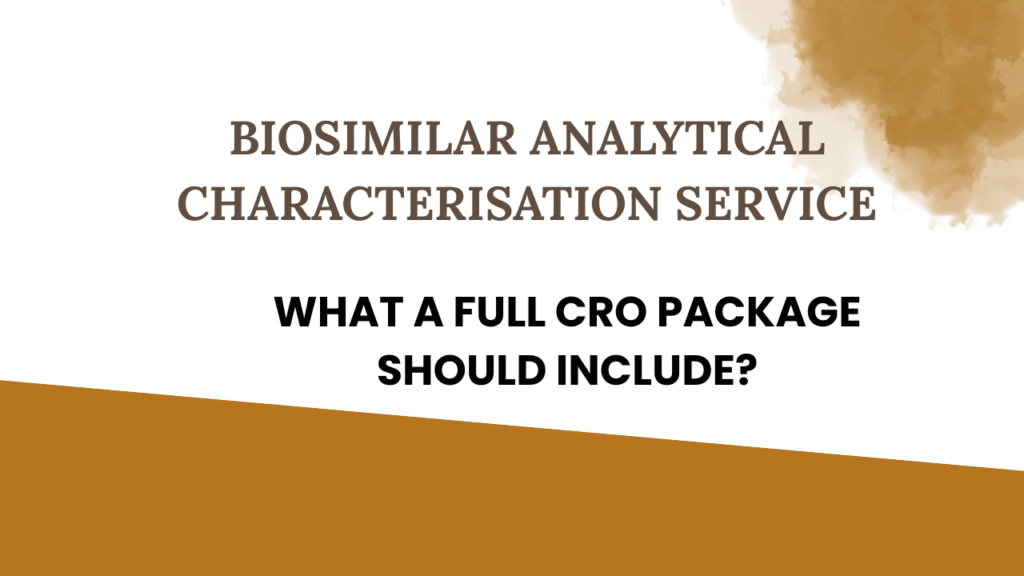 Biosimilar Analytical Characterization Service