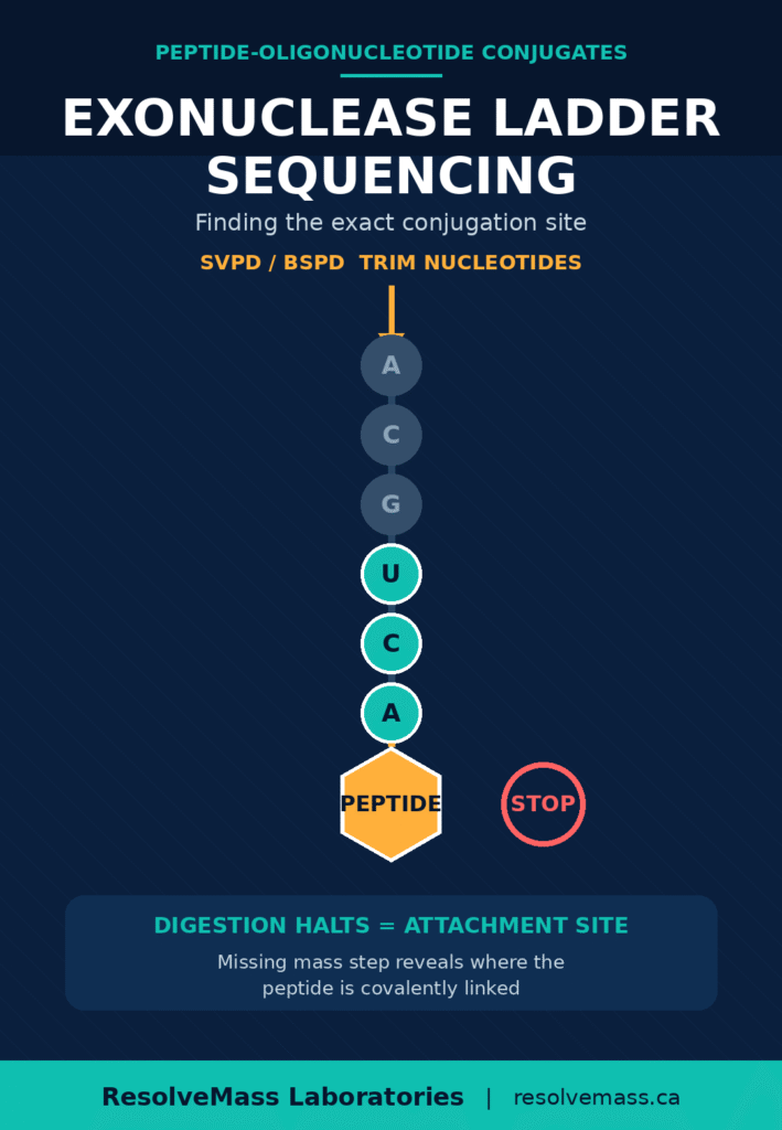 Exonuclease Ladder Sequencing Strategies
