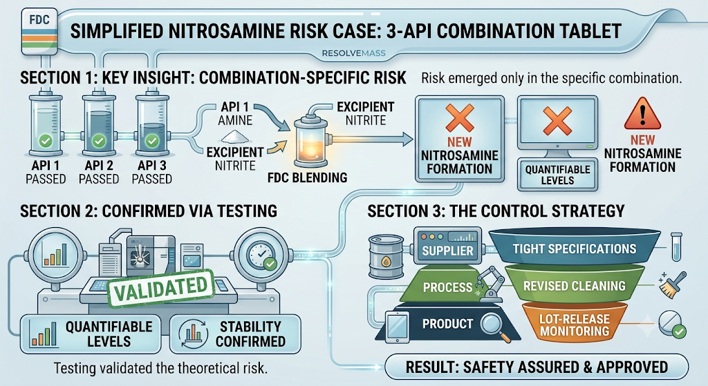 The Product: A Three-API Fixed-Dose Combination Tablet