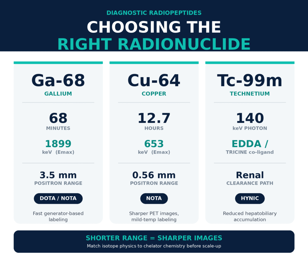 radionuclide selection