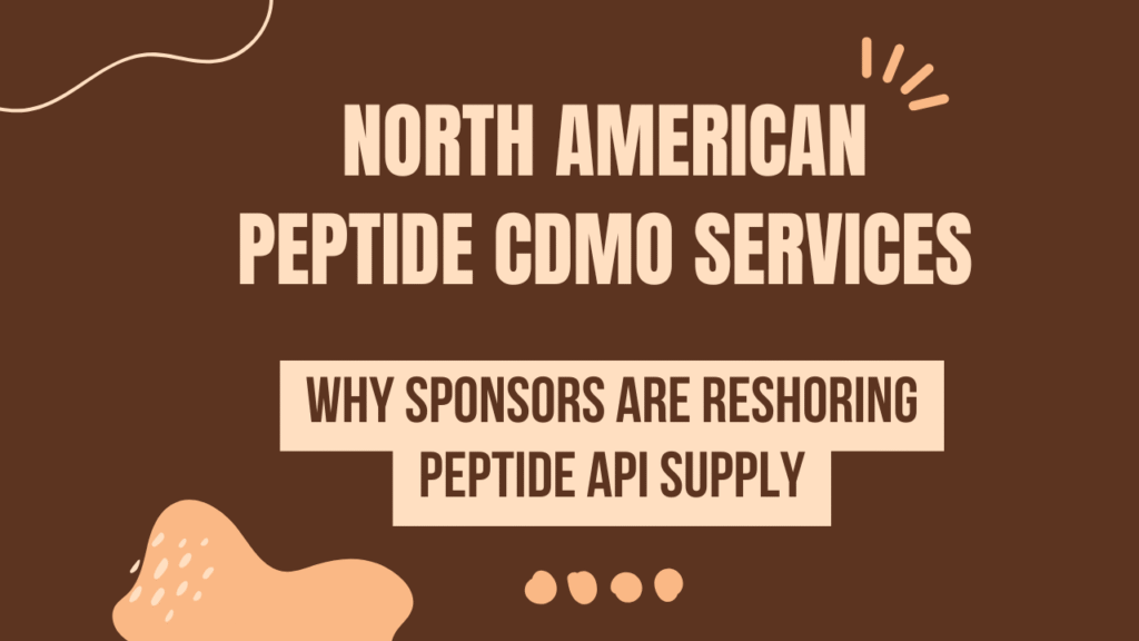 North American Peptide CDMO Services