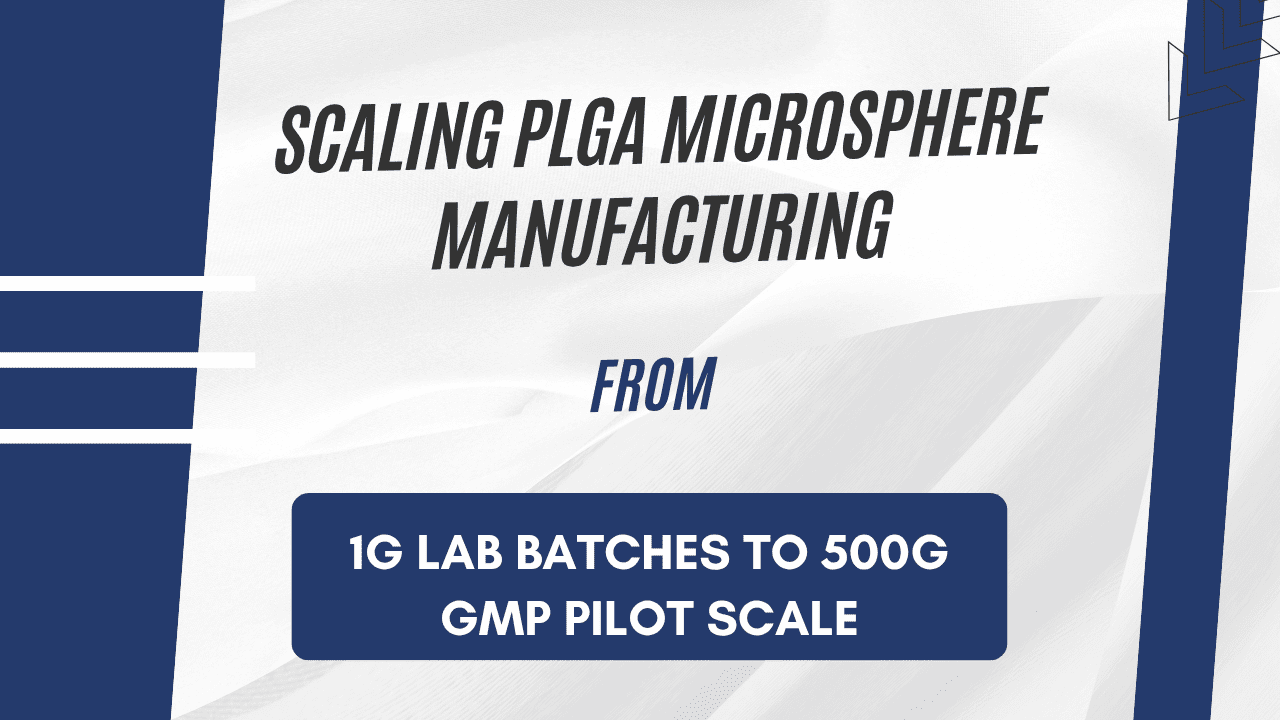 Scaling Poly(lactic-co-glycolic acid) PLGA Microsphere Manufacturing