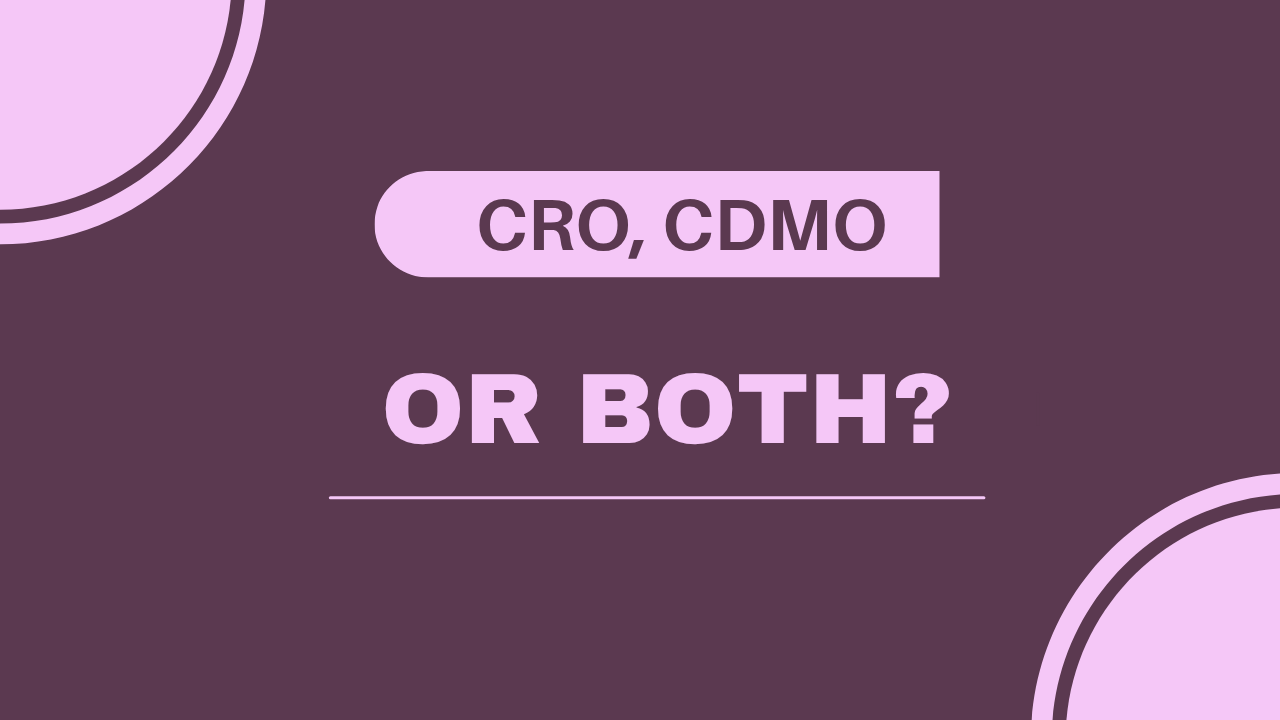 CRO vs CDMO Generic Injectable Program